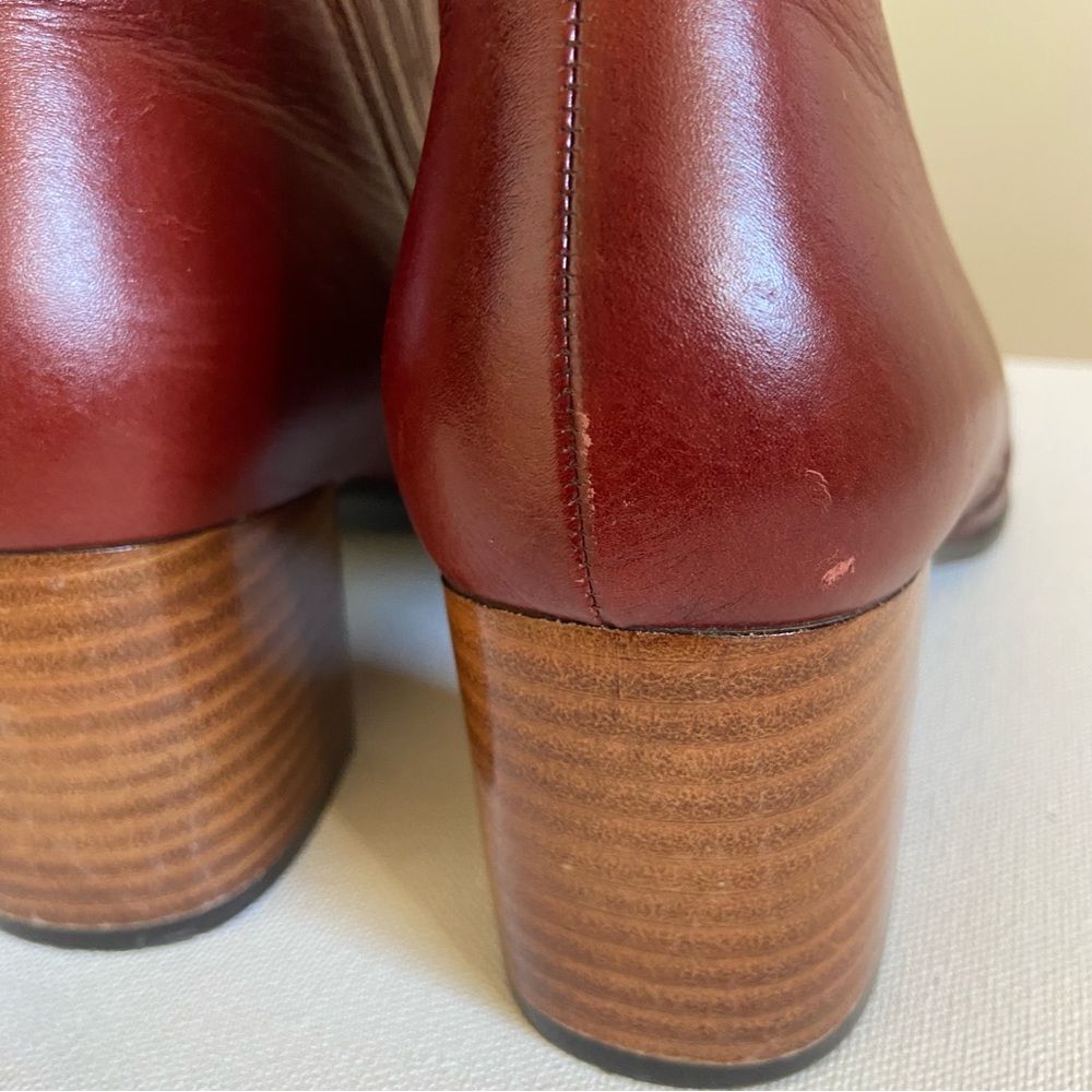 ECCO Booties Shape 45 Leather Pointed Toe Slip-on - Picture 5 of 12